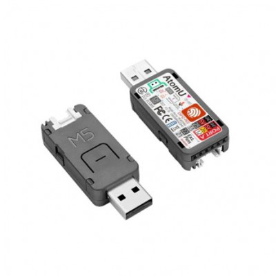 M5Stack AtomU ESP32 Development Kit with USB-A M5Stack AtomU ESP32 Development Kit with USB-A