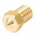 M6 Thread Brass Nozzle V5 V6 UM Compatible - 1.75mm x 0.2mm (for 3D printer)