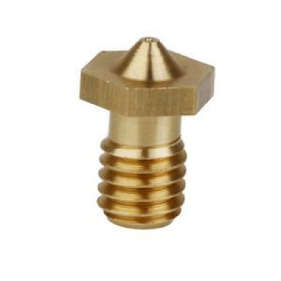 M6 Thread Brass Nozzle V5 V6 UM Compatible - 1.75mm x 0.3mm (for 3D printer)