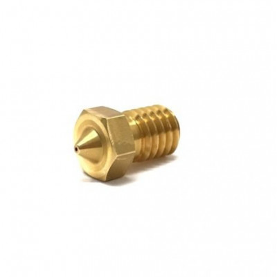 M6 Thread Brass Nozzle V5 V6 UM Compatible - 1.75mm x 0.5mm (for 3D printer)