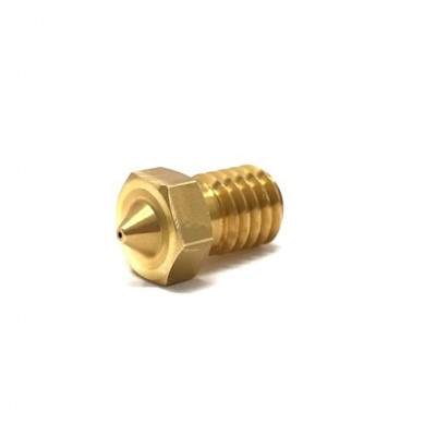 M6 Thread Brass Nozzle V5 V6 UM Compatible - 3mm x 0.2mm (for 3D printer)