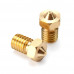 M6 Thread Brass Nozzle V5 V6 UM Compatible - 3mm x 0.5mm (for 3D printer)