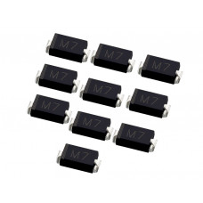 M7 (1N4007) 1A Diode (SMD Package) - 10 Pieces Pack-image-10