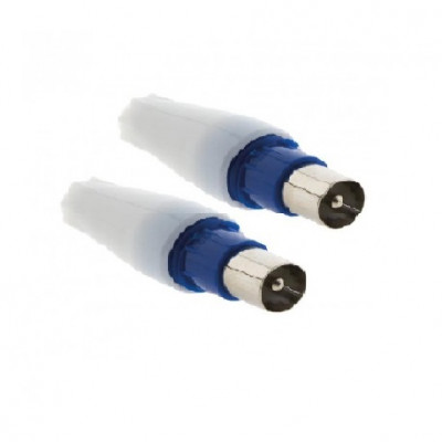 Male Cable TV Plug (RF Head) - 2 Pieces Pack