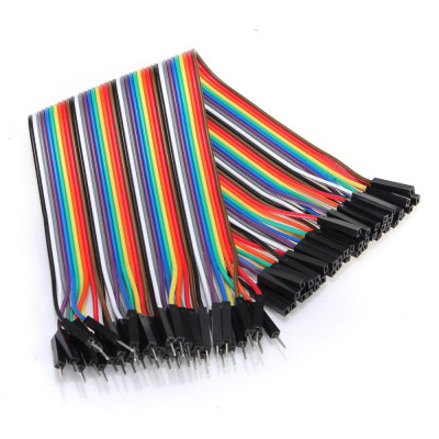 Male to Female Jumper Wires (20cm) - 40 Pieces pack