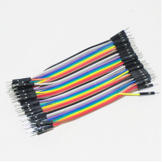 Male To Male Jumper Wires (10cm) - 40 Pieces pack