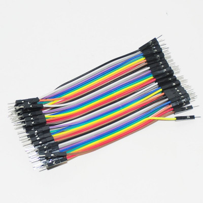 Male To Male Jumper Wires (10cm) - 40 Pieces pack