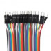 Male to Male Jumper Wires 40 Pin 30cm