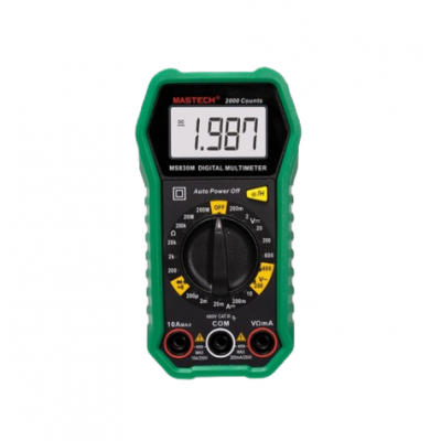Mastech MS830M- 2000 Counts Manual Ranging Digital Multimeter Mastech MS830M- 2000 Counts Manual Ranging Digital Multimeter