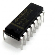 MAX232 Dual Driver/Receiver IC DIP-16 Package
