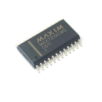 MAX7219 IC - (SMD Package) - 8-Digit LED Display Driver IC