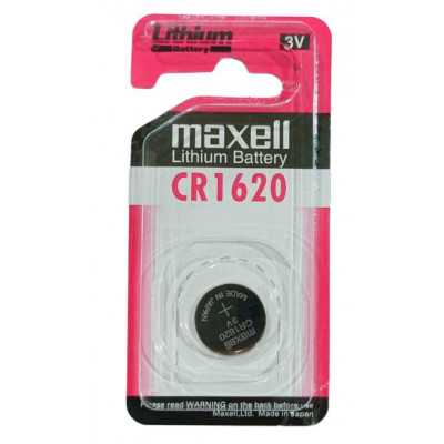 Maxell CR1620 (Original) 3V Lithium Coin Cell Battery Industrial Grade