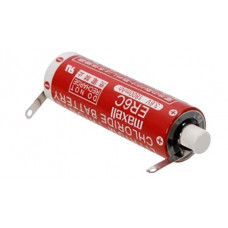 Maxell ER6C 3.6V 1800mAh Lithium Thionyl Chloride Battery with Lugs