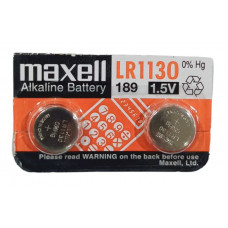 Maxell LR1130 (Original) 1.5V Alkaline Button cell Battery - 2 Pieces Pack