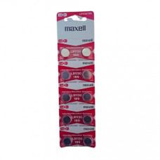 Maxell LR1130 Battery 1.5V Micro Alkaline Button Coin Cell (Pack of 10) Maxell LR1130 Battery 1.5V Micro Alkaline Button Coin Cell (Pack of 10)