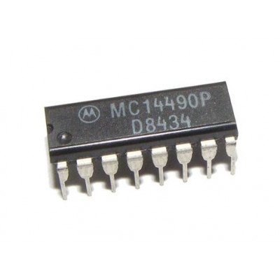 MC14490 Hex Contact Bounce Eliminator IC DIP-16 Package