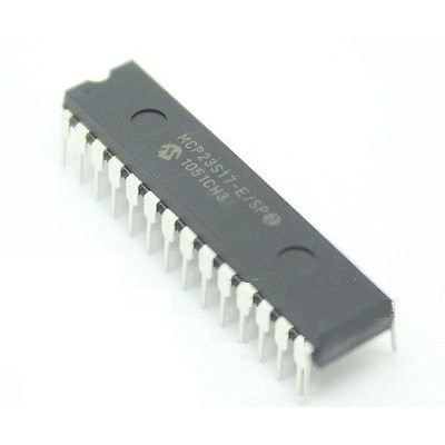 MCP23S17 16-Bit Input/Output Expander with I2C Interface IC DIP-18 Package