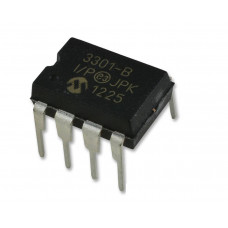 MCP3301 13-Bit Differential Input A/D Converter (ADC) with SPI Interface IC DIP-8 Package