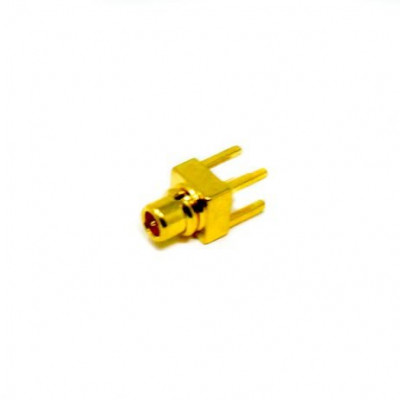 MCX Coaxial Connector Male Straight Through Hole PCB Mount