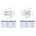 MCX Connector 2 Hole Flange Straight Female for Panel Mount