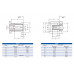 MCX Edge Mount For PCB Mount Female Connector 180 Degree Gold Plating