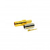 MCX RF Connector Male Straight Gold Plated Crimp type for Cable