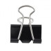 Metal Binder Clips Black 25MM - 4 Pieces Pack