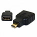 Micro HDMI Male To HDMI Female Adaptor for Raspberry Pi 4