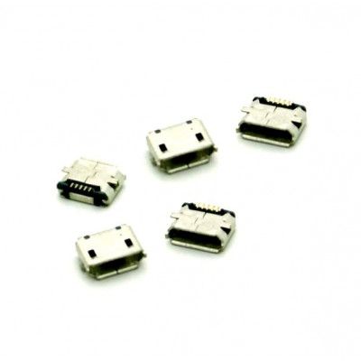 Micro USB 2.0 B type 5 Pin Connector-5Pcs. Micro USB 2.0 B type 5 Pin Connector-5Pcs.