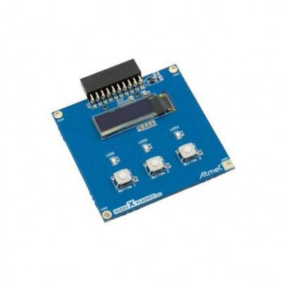 MICROCHIP Expansion Board, OLED1 Xplained Pro, OLED Display 12832 (SPI), Auto-ID for Board Identification MICROCHIP Expansion Board, OLED1 Xplained Pro, OLED Display 12832 (SPI), Auto-ID for Board Identification