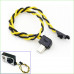 Mini USB (90 Degree Connector) to FPV AV Output Cable for GoPro Hero 3