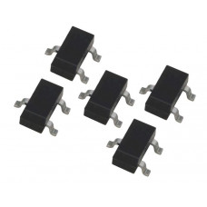 MMBT5401 - (SMD SOT-23 Package) - PNP High Voltage Transistor - 5 Pieces Pack