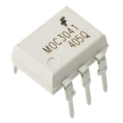 MOC3041 IC - Zero-Cross Optoisolator Triac Driver IC