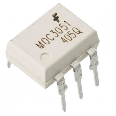 MOC3051 IC - FSC Optocoupler Triac-out IC