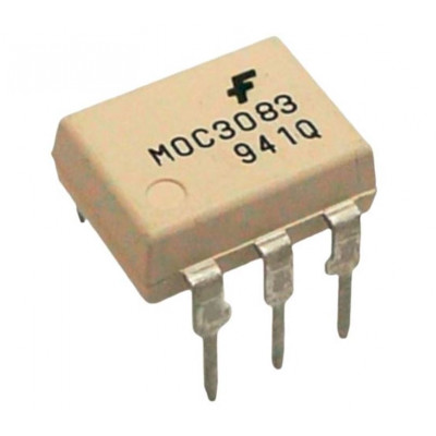 MOC3083 IC - Zero-Cross Triac Driver Optoisolator IC