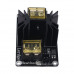 MOS25 12 to 50V 25A 3D printer Heat Bed Power Expansion Module with Cables