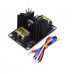 MOS25 12 to 50V 25A 3D printer Heat Bed Power Expansion Module with Cables