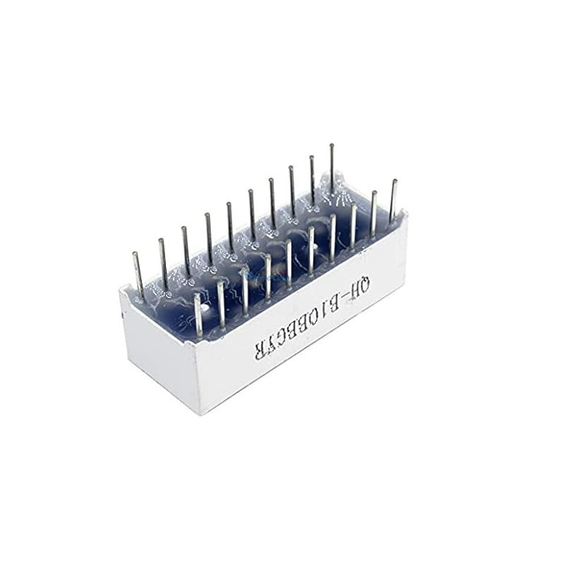 multicolor 10 segment led display