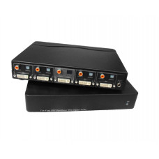 MX 1 In 4 Out DVI Distribution Splitter with Digital Audio (MX-3189)