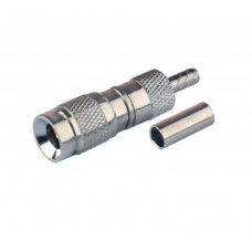 MX 1.0 / 2.3 Male Connector Crimping Type For RG-174U 75 Ohm (MX-2686)