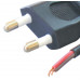 MX 2 Pin Mains Cord 1.8 Meters 10/38 Inch SWG (MX-217B)