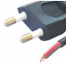 MX 2 Pin Mains Cord 1.8 Meters 10/38 Inch SWG (MX-217B)