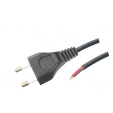 MX 2 Pin Mains Cord 1.8 Meters 14/38 Inch SWG (MX-217)
