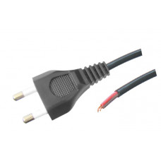 MX 2 Pin Mains Cord 2.7 Meters 14/38 Inch SWG (MX-217A)