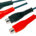 MX 2 RCA Male Plug To MX 2 RCA Female Socket Cord 1.5 Meter (MX-779)