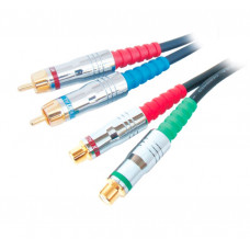 MX 2 RCA Male Plug To MX 2 RCA Female Socket Cord Low Noise Digital Cable 3 Meter (MX-2850A)