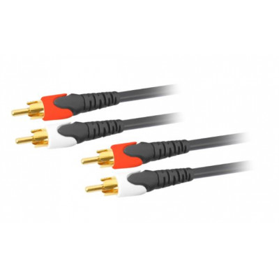 MX 2 RCA To MX 2 RCA Cord Super Deluxe Gold Plated 3 Meters (MX-221C)