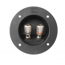 MX 2 Way Army Type Binding Post Speaker Terminal Round with Metal Connector 75mm x 45.6mm (MX-750)