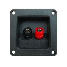 MX 2 Way Army Type Binding Post Speaker Terminal Square 76.2mm x 76.2mm (MX-3282)