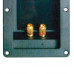 MX 2 Way Binding Post Speaker Terminal Rectangle Full Metal Contact Gold Plated 138mm x 68mm (MX-1567)